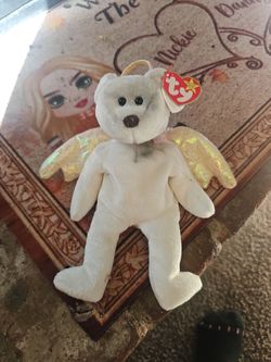 Ty Beanie Baby Angel Bear with Wings