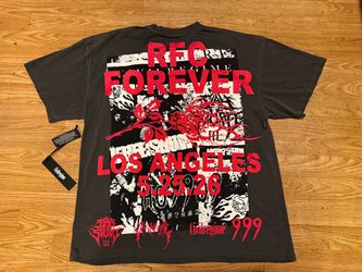 Civil Regime  RFC Forever Los Angeles  vintage Wash Oversized Medium Shirt New