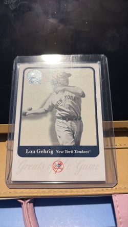 Lou Gehrig
