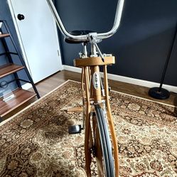 1982 Schwinn XR7 Exercise Bike Harvest Gold Vintage Stationary Bike