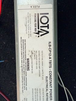 IOTA ILB-CP12-A TBTS Constant Power Emergency Ballast