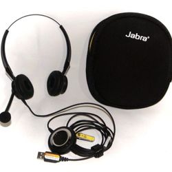 Jabra BIZ 2400 II QD Headset - Stereo - Quick Disconnect - Wired Open Box Tested