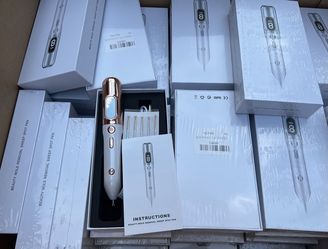Blackhead, Acne, Mole Remover Tool 9 Adjustable Intensity Levels with LCD Display, Portable At-Home Facial Care