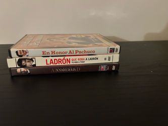 3 Spanish-Language DVDs — Mexican/Spanish Cinema — $12 OBO