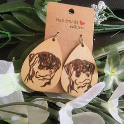 Rottweiler Earrings 