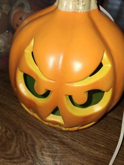 Large box of Halloween stuff