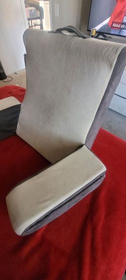 Folding Floor Chair with Back Support