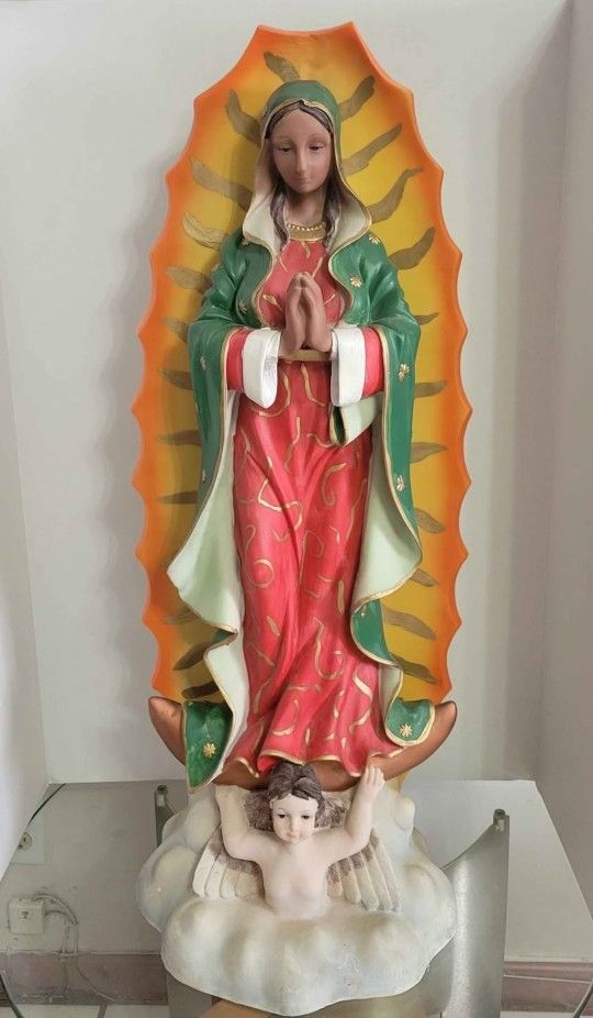 Virgen De Guadalupe Estatua 3 Ft
