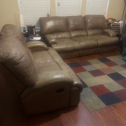 Sofa and Love Seat $50
