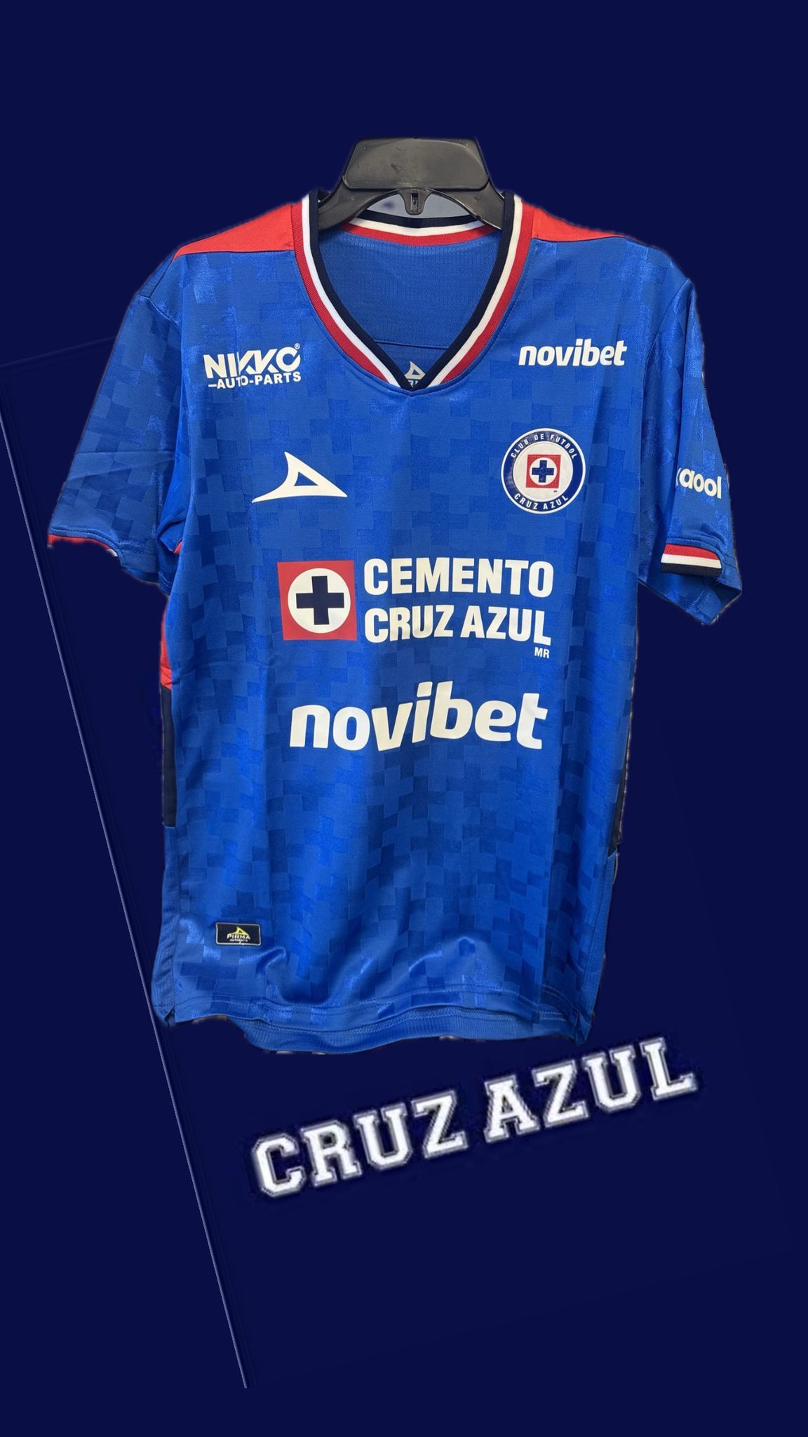 Jersey del Cruz Azul⚽️💙2025/2026