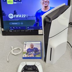 PS5 Slim Disc 1TB with Control -  TESTED 