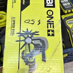 Ryobi 18v cordless compact cultivator tool only model p2909btl