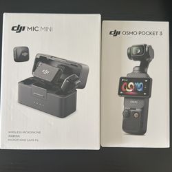 Dji Osmo Pocket 3 & Dji Mic Mini