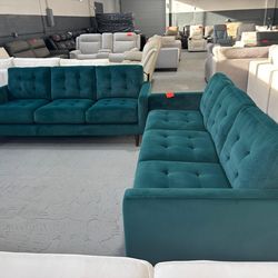 Love seat and sofa Fabric