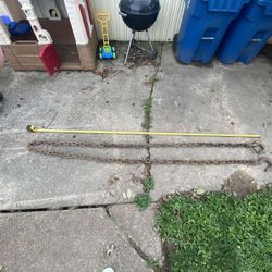 Large Tow Chain With Hooks
