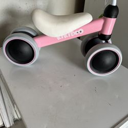 Pink Mini Toddler Balance Bike By Kikidoo