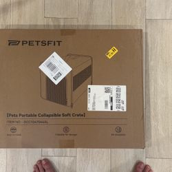 Soft Portable Dog Crate - New