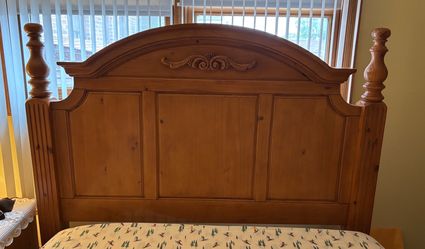 Queen Size Wood Headboard