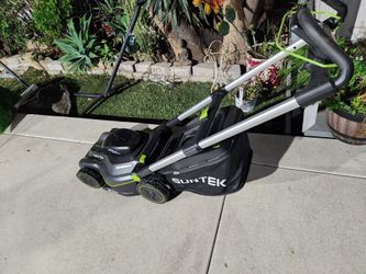 Suntek 19-Inch Cordless Electric Lawn Mower