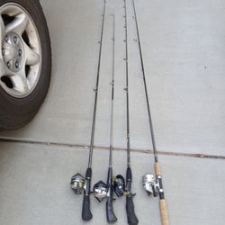 Fishing Poles And Reels **$15 Each**