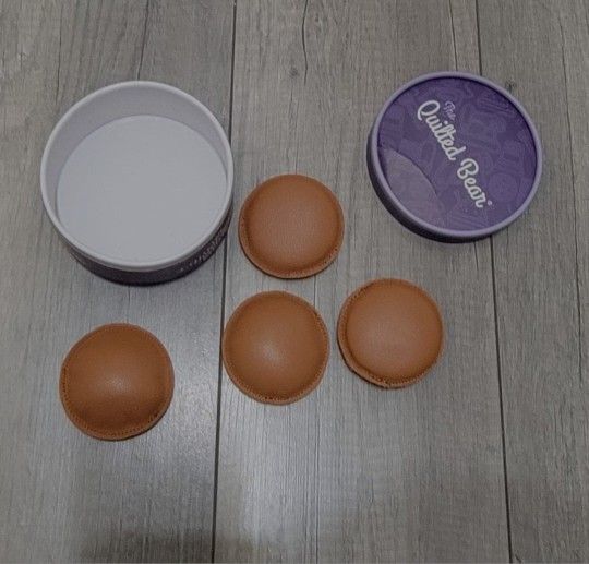 The Quilted Bear Genuine Leather Weights