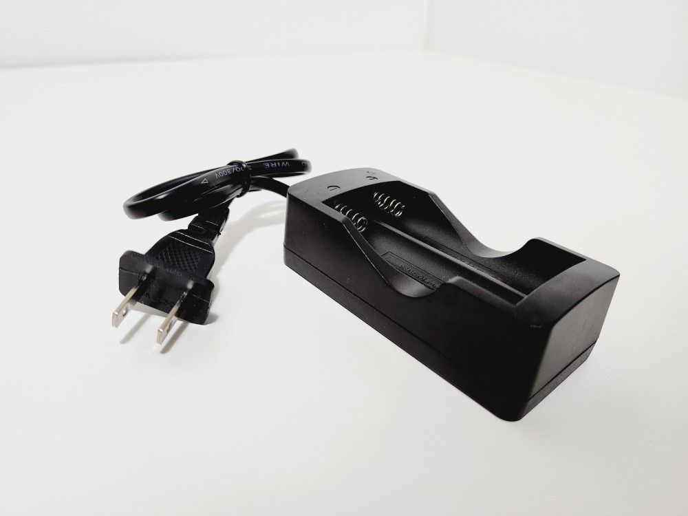 220V Dual Charger For 18650 3.7V Rechargeable Li-Ion Battery Storage Box
