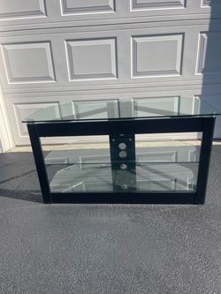 Glass top TV Stand