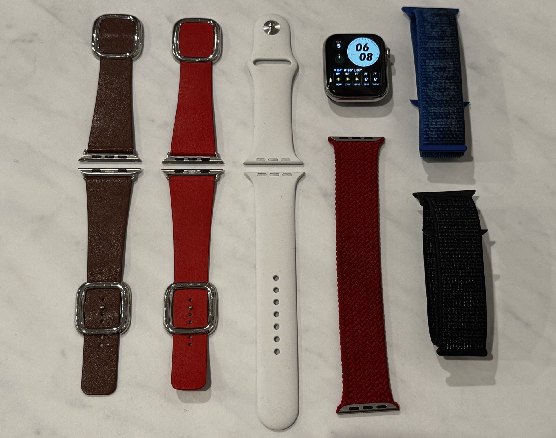 Apple Watch Series 6 44mm Stainless Steel (Cellular + WiFi)