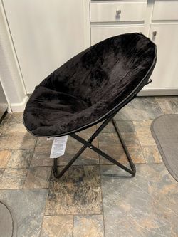 Black Folding Chair