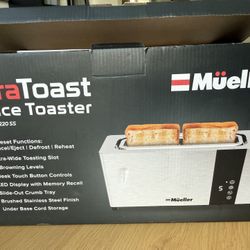 Mueller 2 Slice Toaster NEW IN BOX 