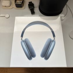 Apple AirPods Max With AppleCare+ (Sky Blue)