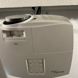 Optoma HD Projector And 120 Inch Screen 