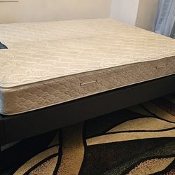 Queen Mattress & Bed Frame Base