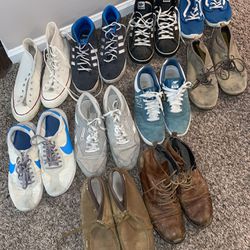 Men’s Shoes Size 13: Nike, Converse, Adidas, Vans, Reebok, New Balance, Clarks, Bull Boxer, Simple!!