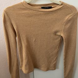Long Sleeve Crop Top