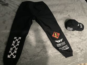 Off White Gortex Joggers Size Large