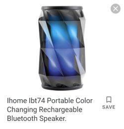 Ihome bluetooth speaker!