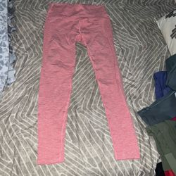  Alphalete Pink Leggings -Large