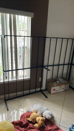 Queen metal bed frame