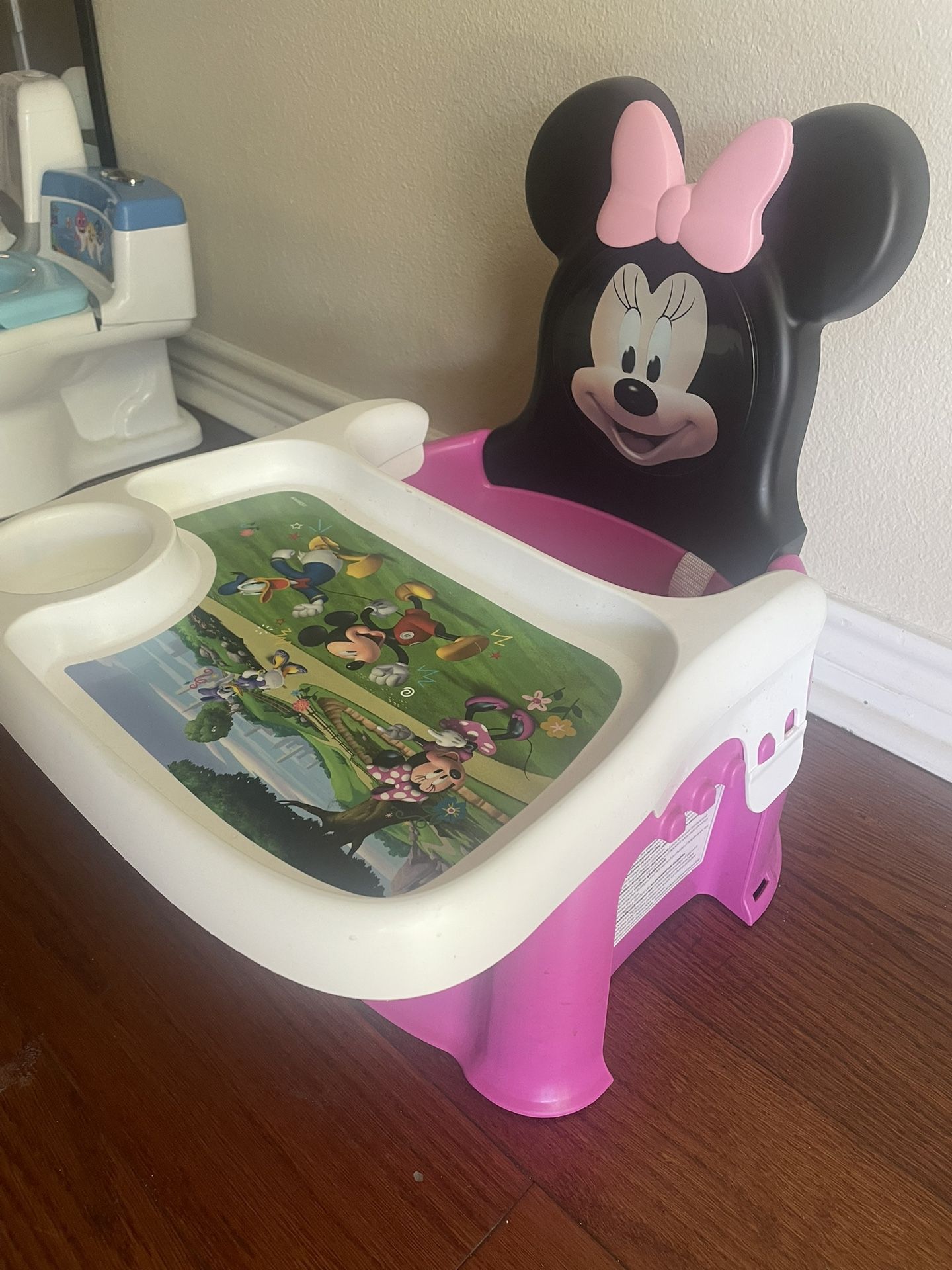 Minnie Mouse Booster Seat Tray