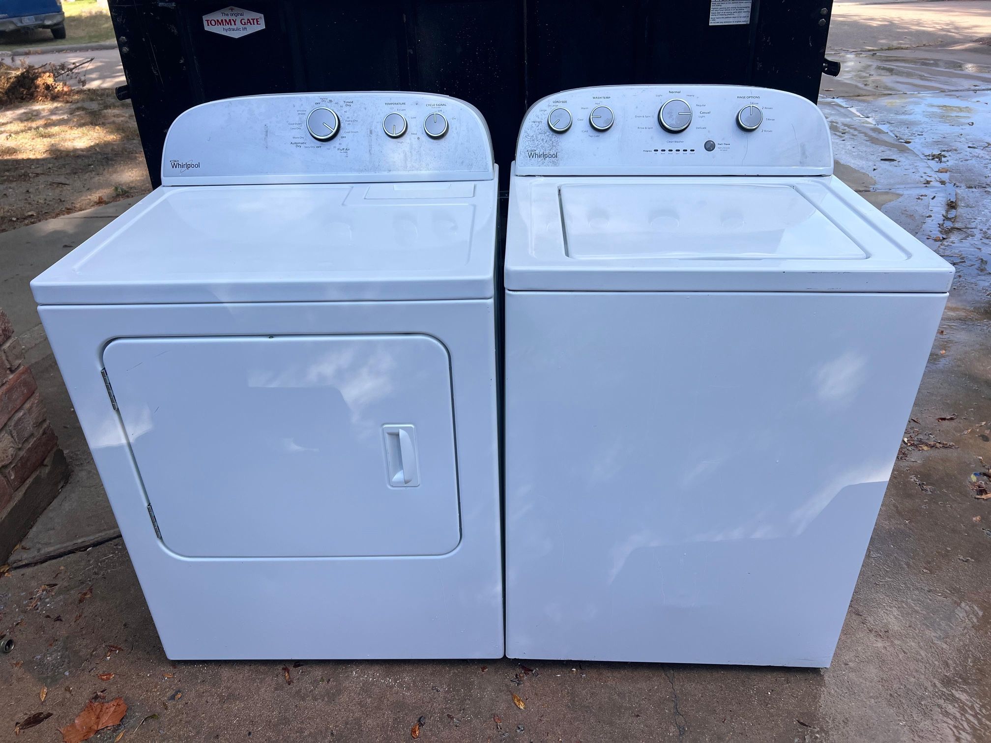 $450 lavadora y secadora