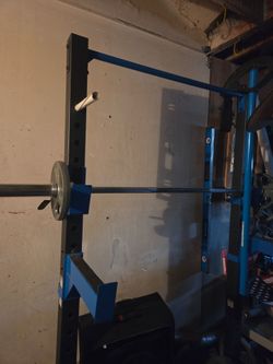 Olympic squat set and weights