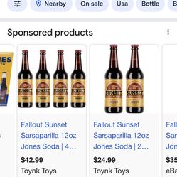 Sunset Saspirella Fallout Soda