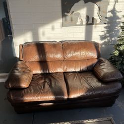 Leather Couch