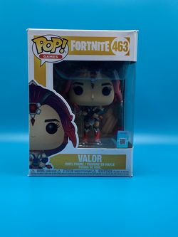 (NEW) Funko POP! Games Fortnite #463 Valor (VAULTED) Perfect Gift for any Fortnite fan or collector