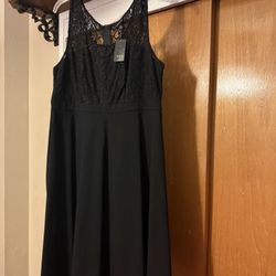 Torrid Black Lace Dress - Brand New