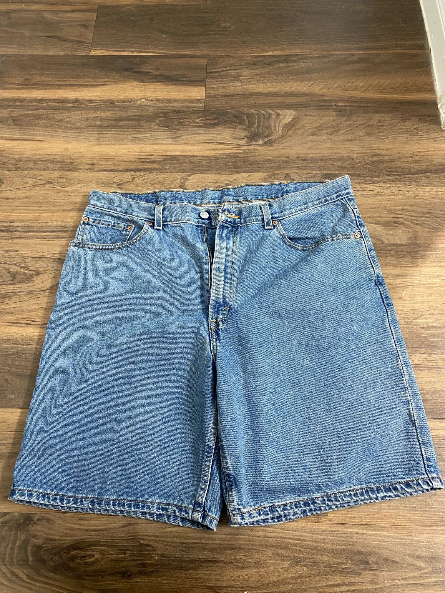 Women Regular Fit Levi Blue Demin Jorts