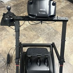 Xbox Logitech G920 Driving Force Racing Wheel + Frame + Shifter