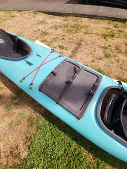Tandem Sea Kayak with Hatches and Bungees