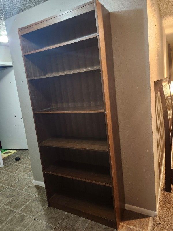 Nice Tall Wood Shelf Free Delivery $199.99